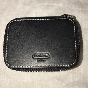 Brand new leather Coach pill case